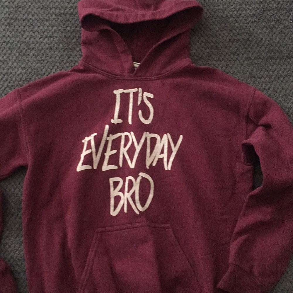Gildan “It’s Everyday bro” sweater. Team 10 merch
